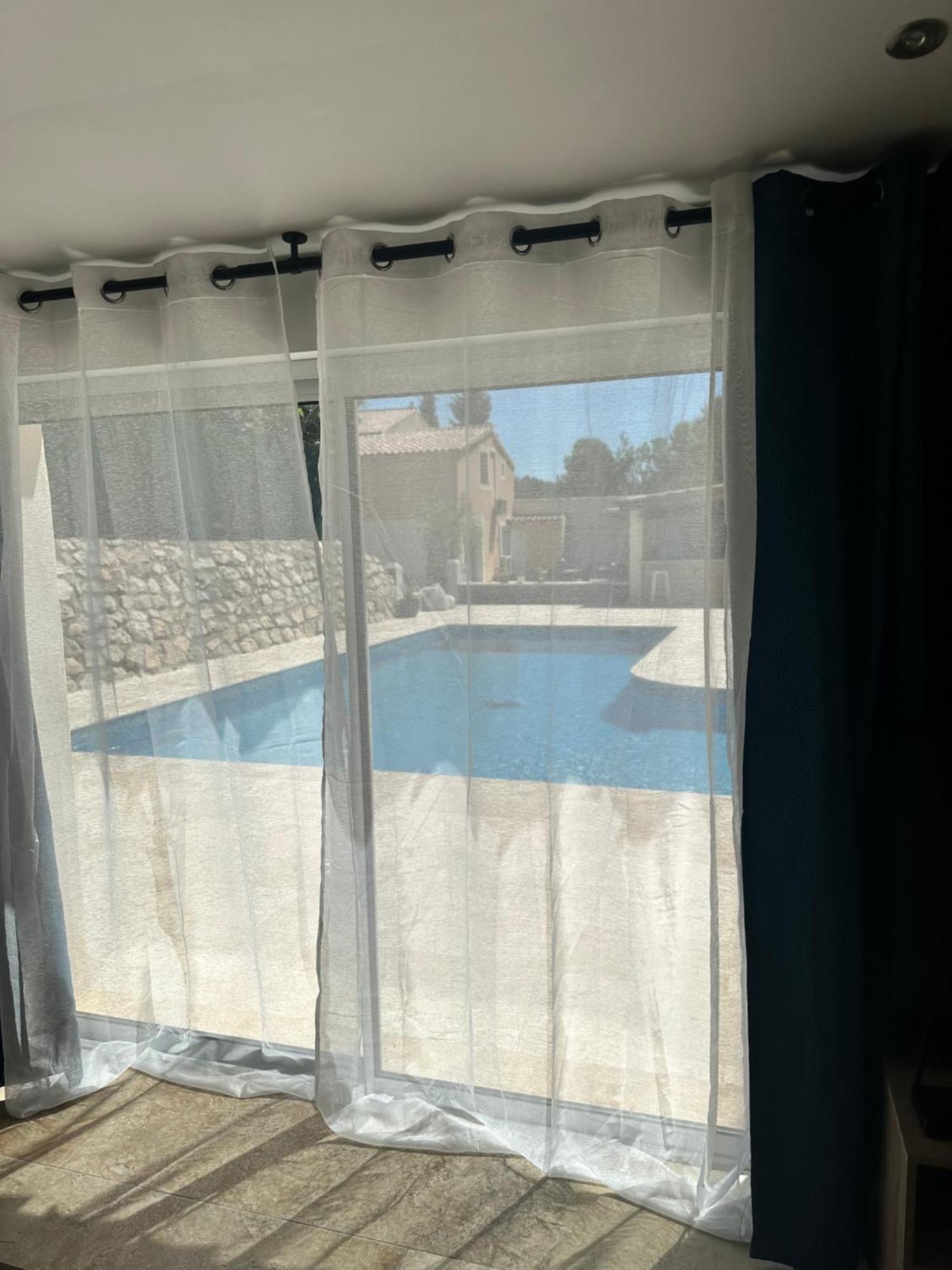 Jolie Maison Avec Vue Sur Piscine Bouc-Bel-Air Eksteriør billede